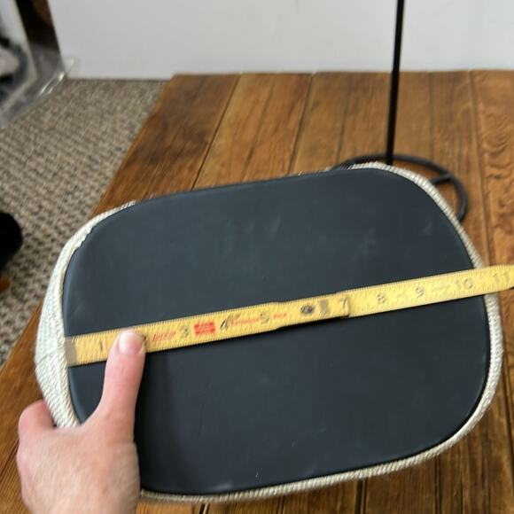 Women's Italian Via Mail bag boho handmade with Bamboo Handle - Picture 5 of 8